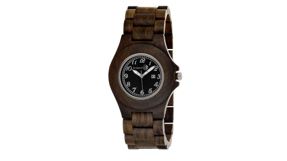 Earth Seto02 Xylem Watch, Dark Brown ETHSETO02