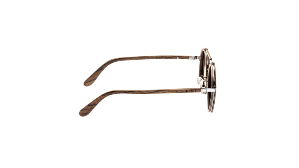 Earth Wood Bondi  w/Polarized Lenses, brown  black ESG003B