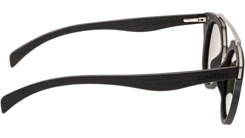 Earth Wood Ceira Polarized Sunglass, Espresso/Blue, One Size, ESG021BL