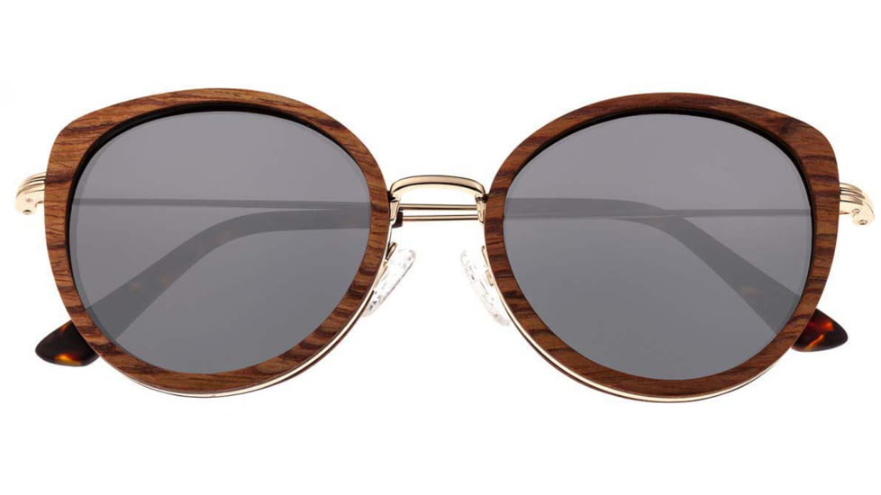 Earth Wood Oreti Polarized Sunglass, Annato/Silver, One Size, ESG037AN