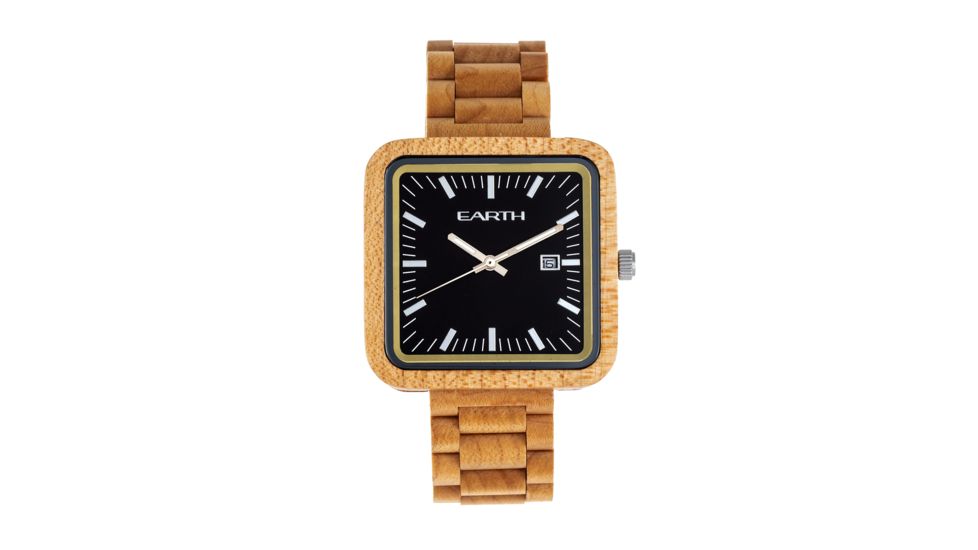 Earth Berkshire Bracelet Watch w/Date, Khaki/Tan, One Size, ETHEW5701
