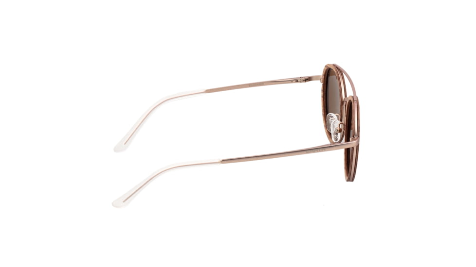 Earth Binz Polarized Sunglasses - Unisex, Babinga/Brown, One Size, ESG048BR