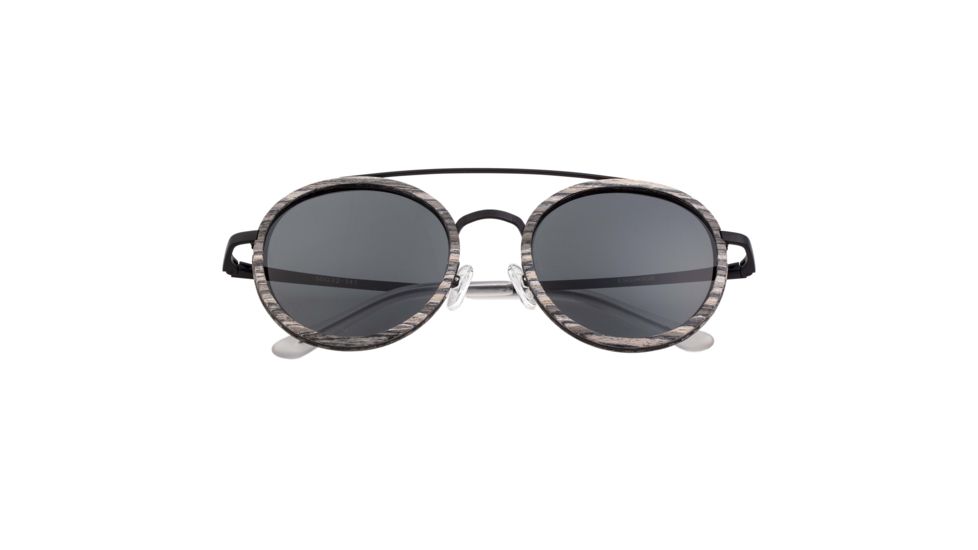 Earth Binz Polarized Sunglasses - Unisex, Grey Vine/Black, One Size, ESG048GB