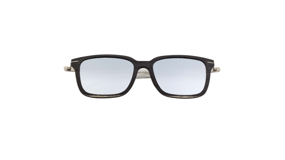 Earth Doumia Polarized Sunglasses - Unisex, Black Butterfly/Silver, One Size, ESG043BS