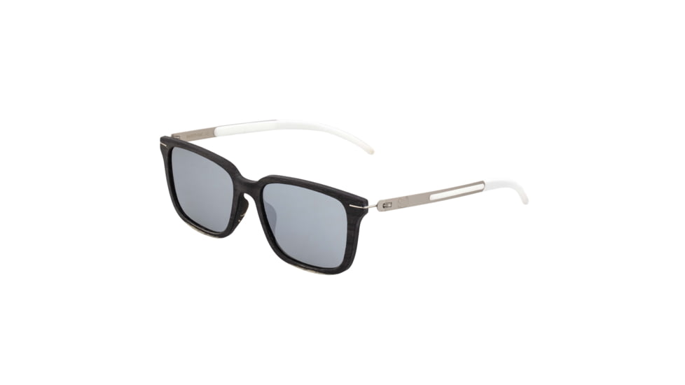 Earth Doumia Polarized Sunglasses - Unisex, Black Butterfly/Silver, One Size, ESG043BS