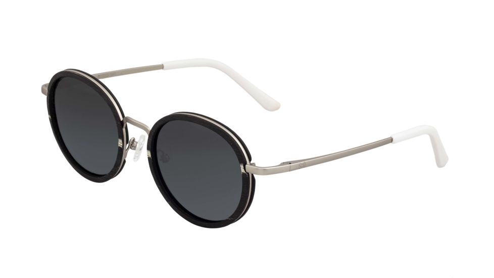 Earth Himara Polarized Sunglasses - Unisex, Black Butterfly/Black, One Size, ESG039BS