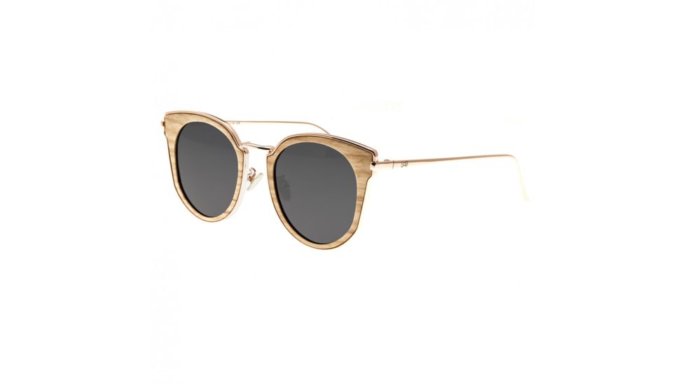 Earth Karekare Polarized Sunglasses, Walnut/Black, One Size, ESG028W