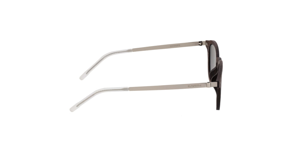 Earth Wood Kavaja Polarized Sunglass, Padauk/Silver, One Size, ESG042PS
