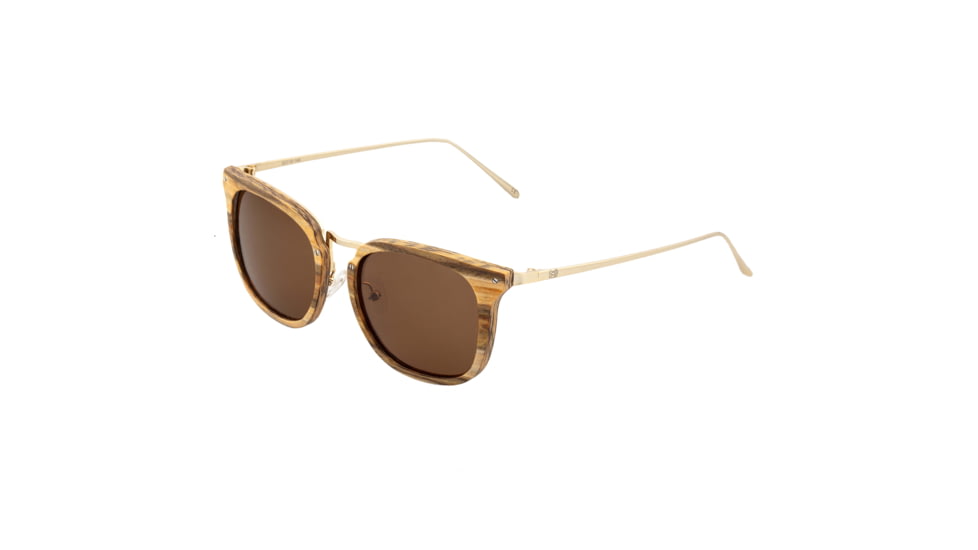 Earth Nosara Polarized Sunglasses - Unisex, Apple Wood/Brown, One Size, ESG047AG