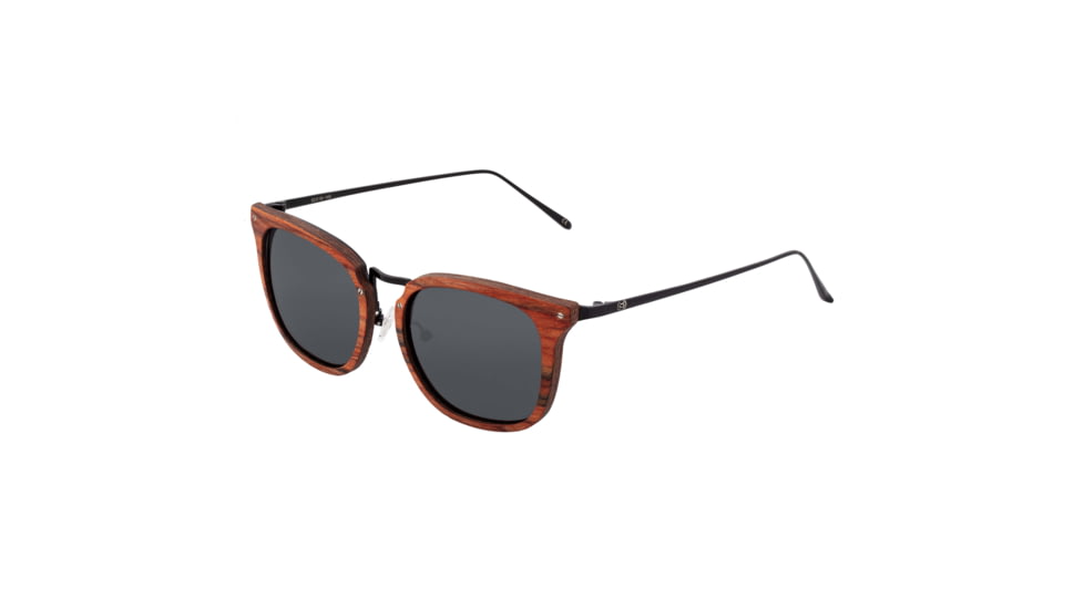 Earth Nosara Polarized Sunglasses - Unisex, Red Rosewood/Black, One Size, ESG047RB