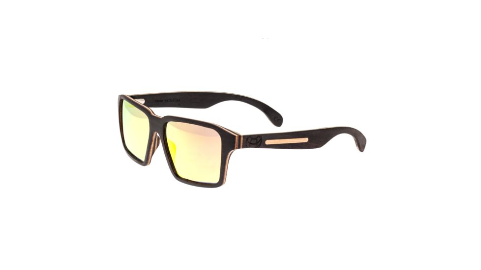 Earth Polarized Sunglasses Piha Collection, Brown/Red-Yellow, ESG006EB