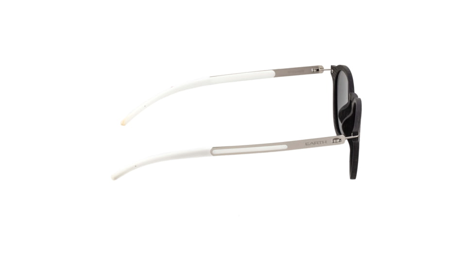 Earth Sabal Polarized Sunglasses - Unisex, Ebony/Silver, One Size, ESG044ES