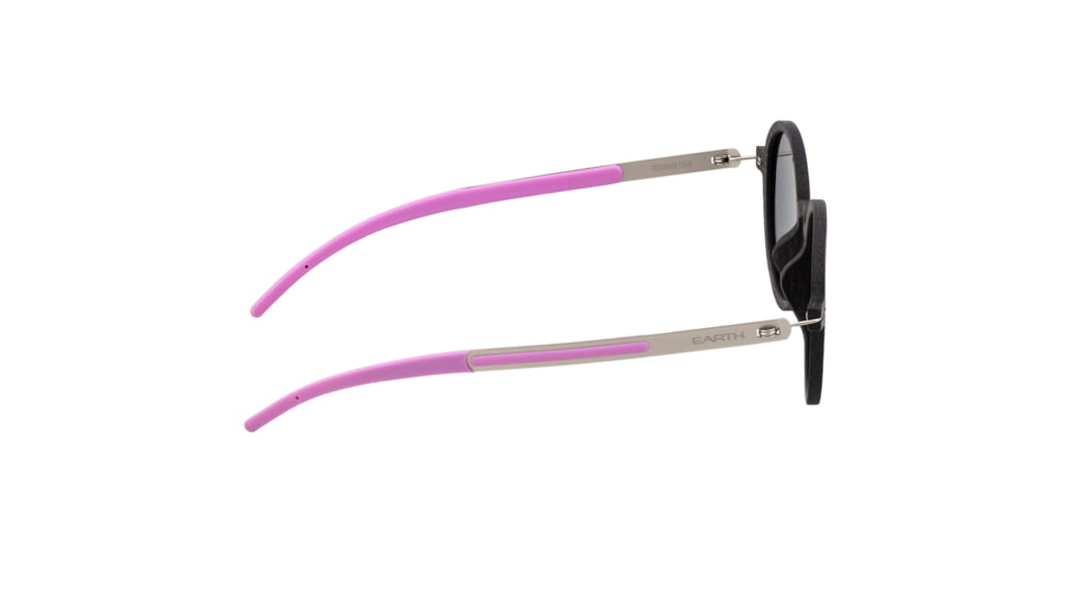 Earth Wood Toco Polarized Sunglass, Ebony/Black, One Size, ESG051ES
