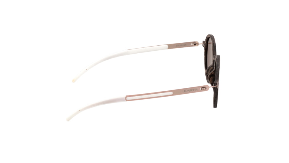 Earth Wood Toco Polarized Sunglass, Swiss Walnut/Brown, One Size, ESG051SR