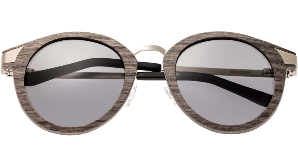 Earth Wood Zale Polarized Sunglass, Grey/Grey, One Size, ESG026GY