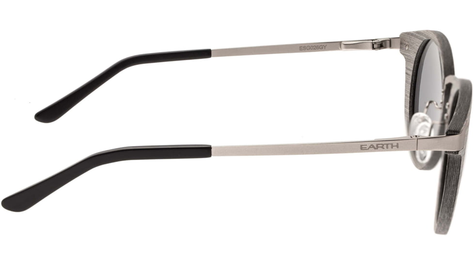 Earth Wood Zale Polarized Sunglass, Grey/Grey, One Size, ESG026GY