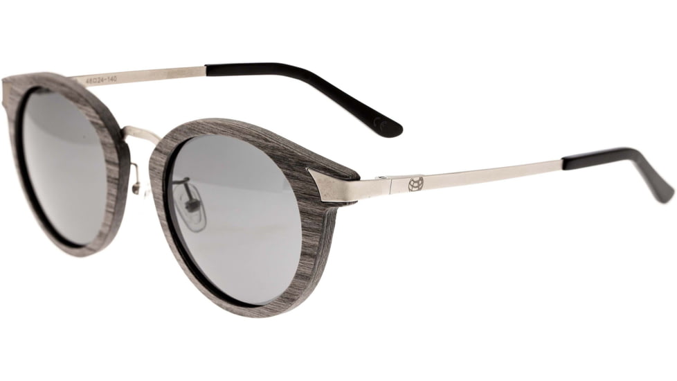 Earth Wood Zale Polarized Sunglass, Grey/Grey, One Size, ESG026GY