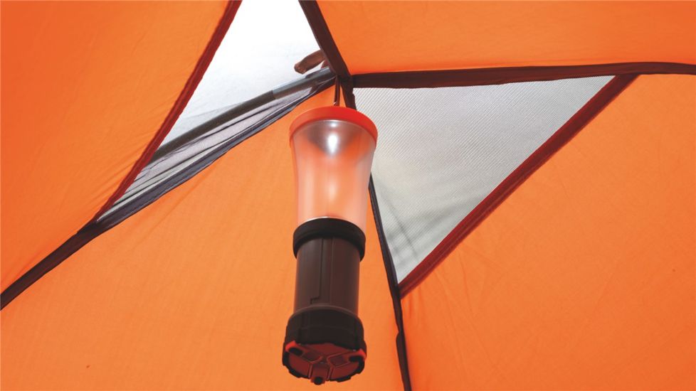 Easy Camp 2 Person Comet 200 Tent, Orange / Gold 120185