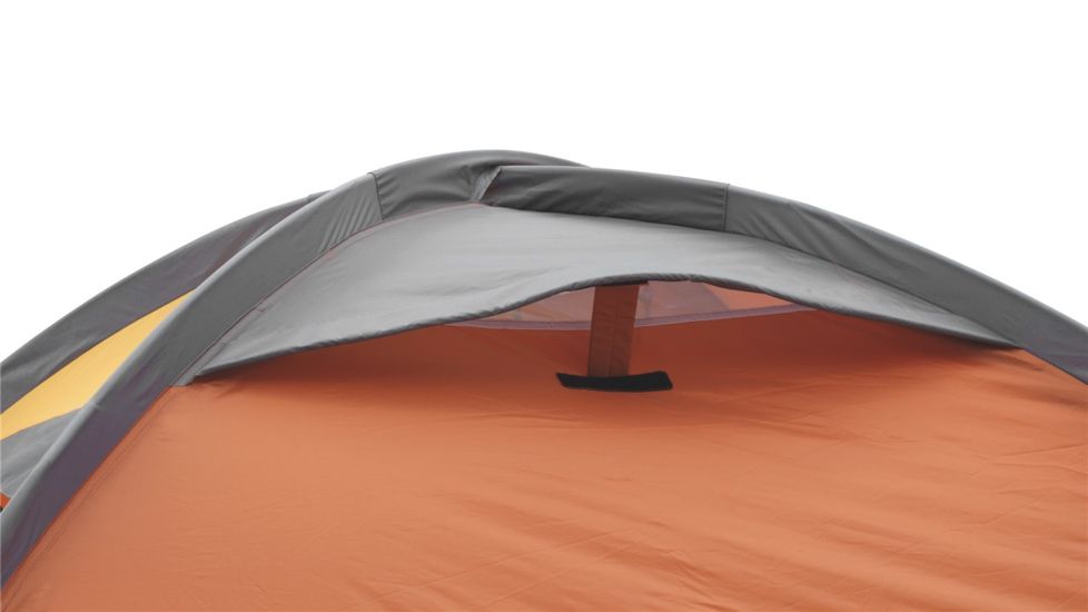Easy Camp 2 Person Meteor 200 Tent, Orange / Gold 120190