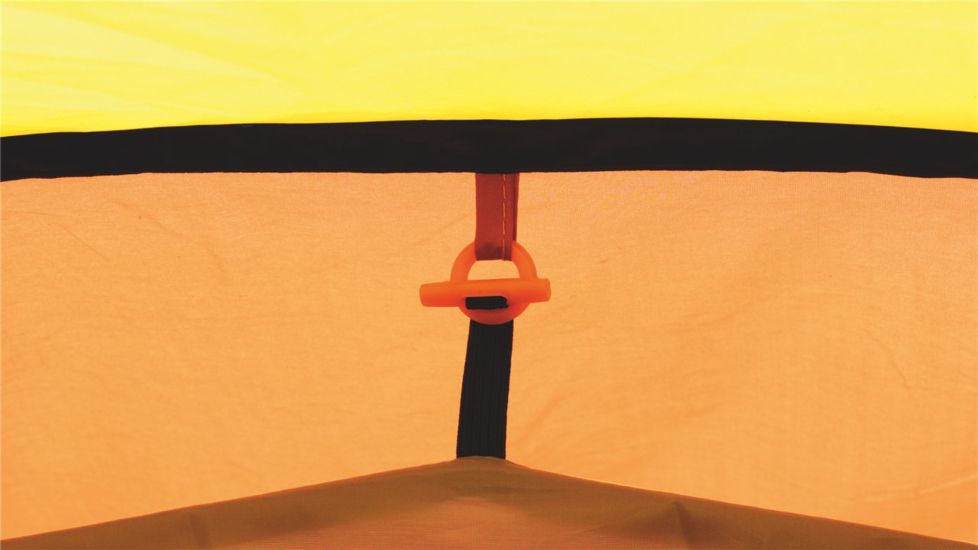 Easy Camp 2 Person Meteor 200 Tent, Orange / Gold 120190