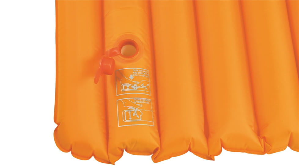 Easy Camp Hexa Sleeping Mat w/ Built In Foot Pump, Orange 300017