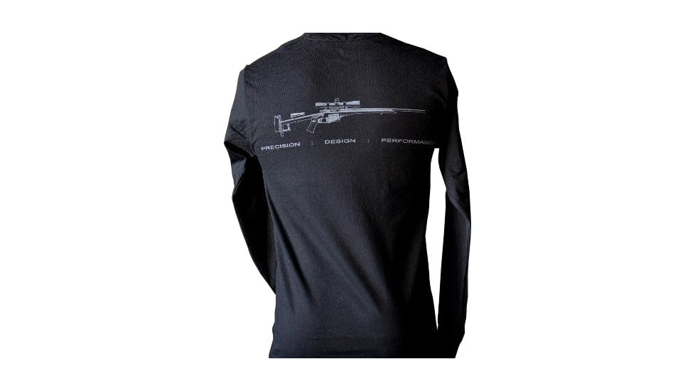 Eberlestock Cobra Rifle Long Sleeve T-Shirt, Black, 2XL, CLS3