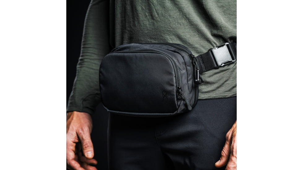 Eberlestock Fade Flex Waist Pack, Black, 10 W x 6 H x 3 D in, FAXMB