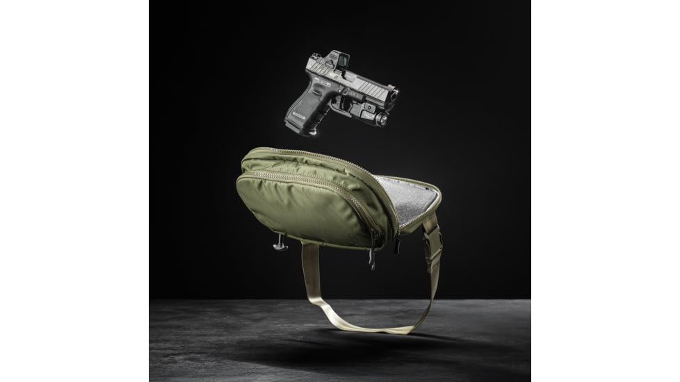 Eberlestock Fade Flex Waist Pack, Olive, 10 W x 6 H x 3 D in, FAXMO