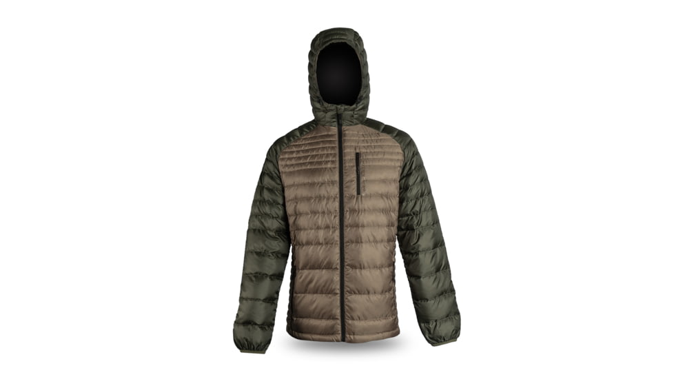 Eberlestock Payette Down Hoody, Dry Earth/Fall Green, Extra Large, PDEJX