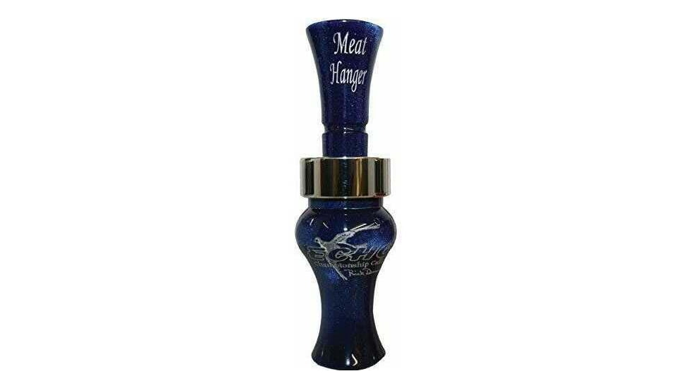 ECHO CALLS, INC 79014 Meat Hanger Ducks Double Reed Blue Pearl Acrylic