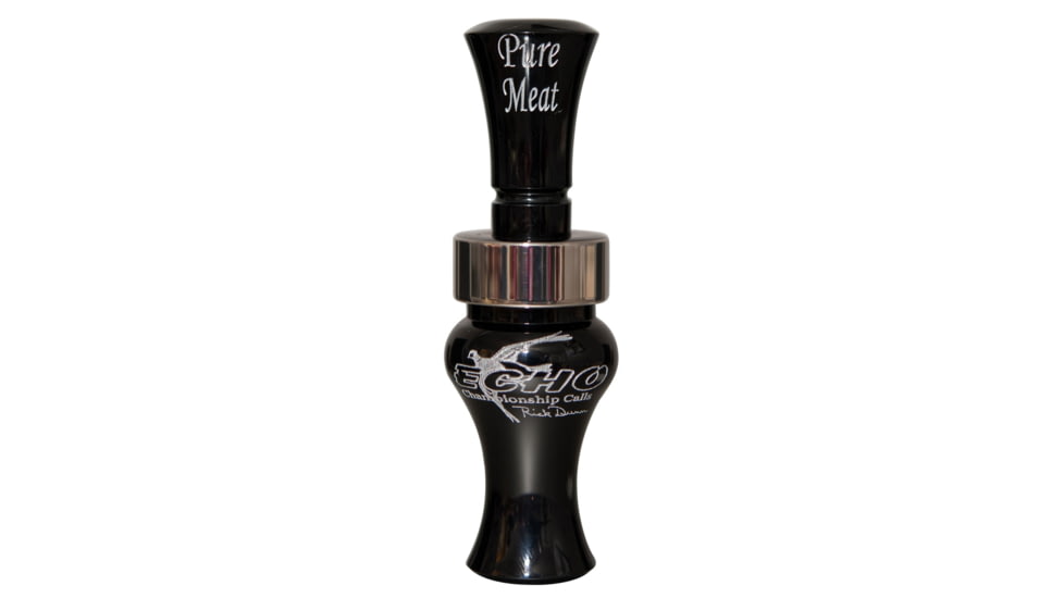 ECHO CALLS, INC 79019 Pure Meat Ducks Double Reed Black Acrylic