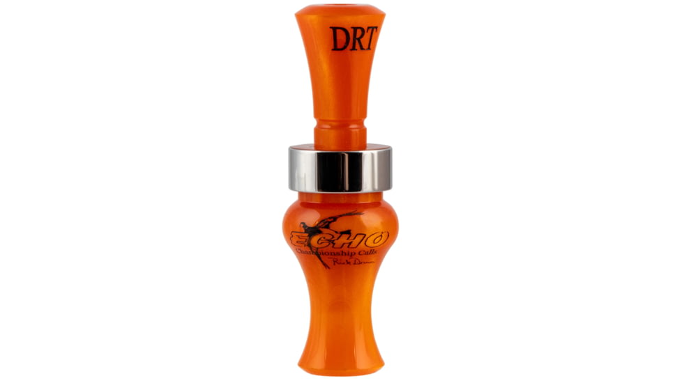 ECHO CALLS, INC 79026 DRT Ducks Double Reed Orange Pearl Acrylic