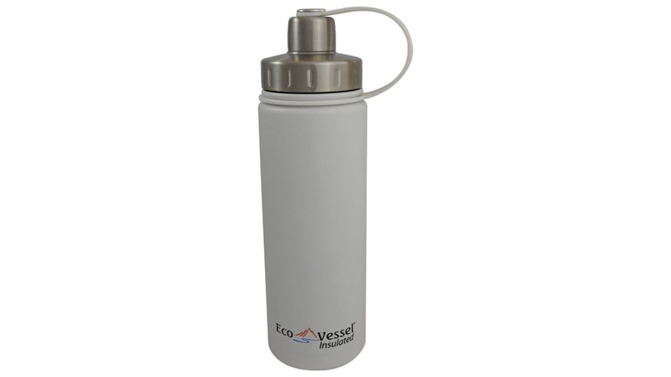 Eco Vessel Boulder Insulated Water Bottle, 20 Oz, Green, BLD600GN