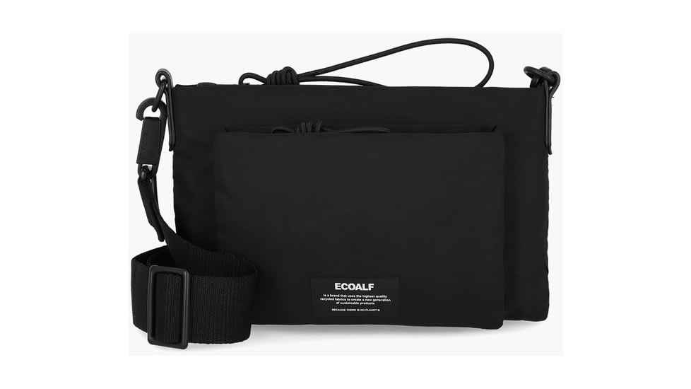 Ecoalf Flatalf Clutch - Womens, Black, One Size, BACLFLATC0923WS22-319-OS