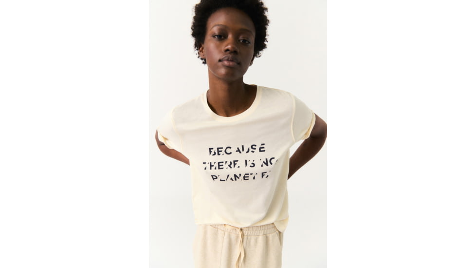 Ecoalf Minalf T-Shirt - Womens, Cream, M, GATSMINTS1270WS22-015-M