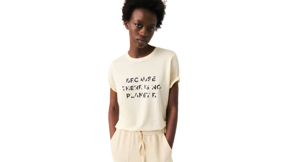 Ecoalf Minalf T-Shirt - Womens, Cream, M, GATSMINTS1270WS22-015-M