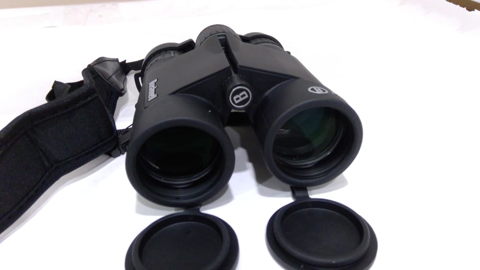 EDEMO Bushnell Prime 10x42mm Roof Prism Binoculars, Matte, Black, BP1042B, EDEMO1