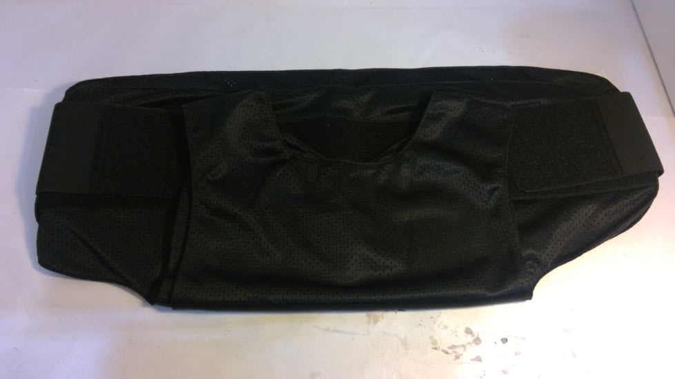 EDEMO Caliber Armor Covert Wraparound Vest Only, Black, Large/2XL, 19-CALX-C4-CARRIER-BK, EDEMO1