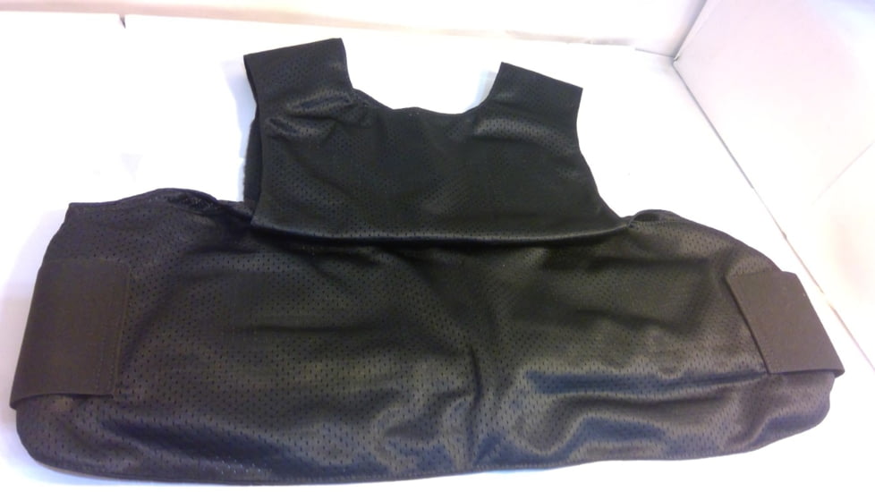 EDEMO Caliber Armor Covert Wraparound Vest Only, Black, Large/2XL, 19-CALX-C4-CARRIER-BK, EDEMO1