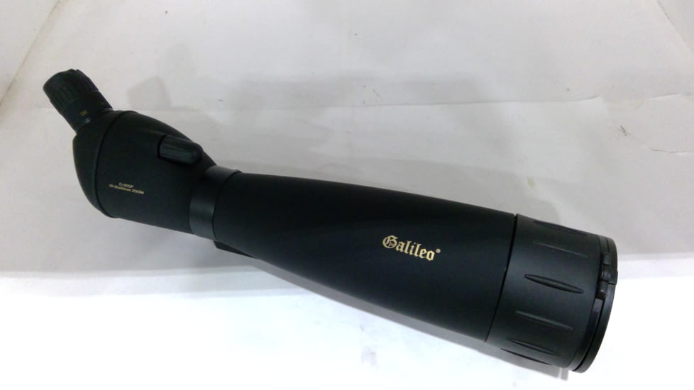 EDEMO Galileo G-90SP 30-90x90mm Zoom Spottig Scope w/Smartphone Adapter and Shoulder Case, Black, NSN N, G-90SP, EDEMO2