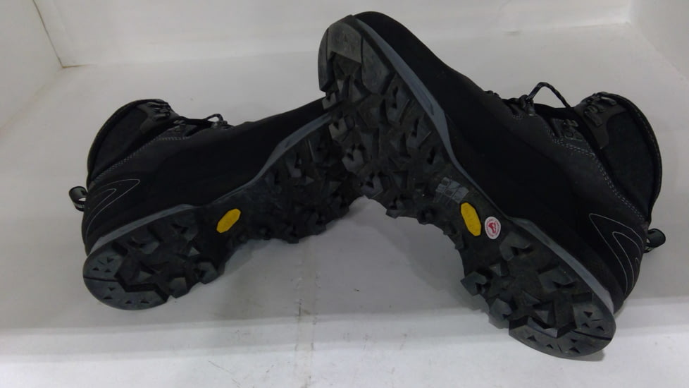 EDEMO Hanwag Alverstone II GTX Hiking Boots - Men's, Asphalt/Light Grey, Medium, 10.5 US, H200900-64601-10.5, EDEMO1