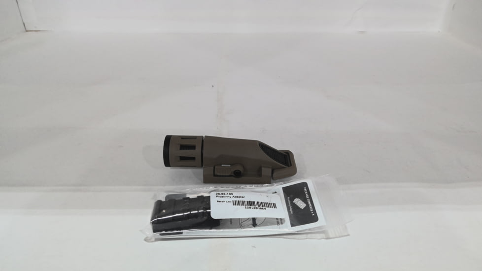 EDEMO INFORCE 400 Lumens LED Helmet Flashlight, White Light, 100 mW IR Gen2, Black, IF75001, EDEMO1