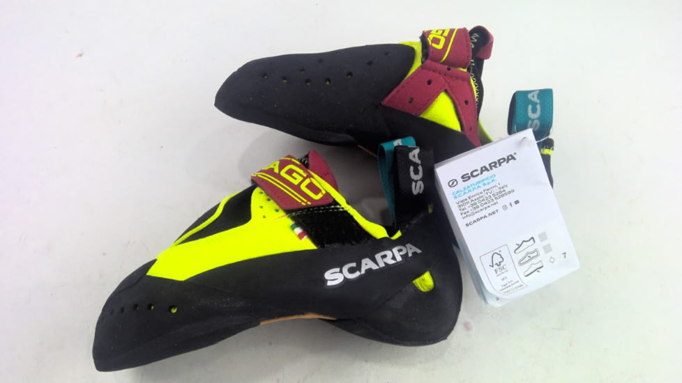 EDEMO Scarpa Drago Climbing Shoes, Yellow, 36, 70017/000-Yel-36, EDEMO1
