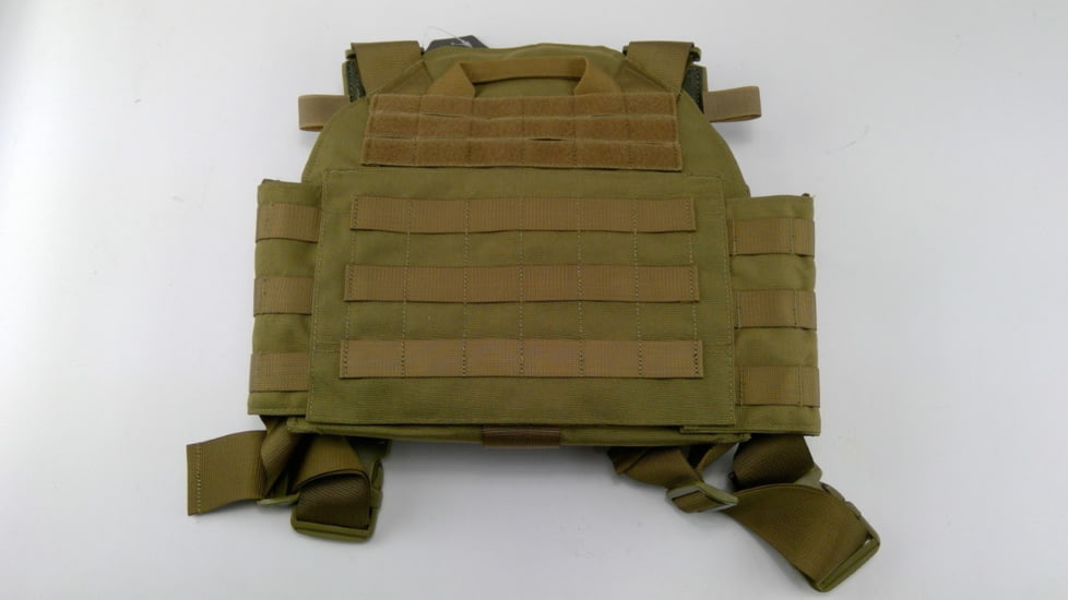 EDEMO Spartan Armor Systems Omega AR500 Body Armor And Sentinel Plate Carrier Package, Small/Extra Large, Coyote Brown, Adjustable, SAS-AR500PKG-STNL-CB-SPEC-KIT, EDEMO1