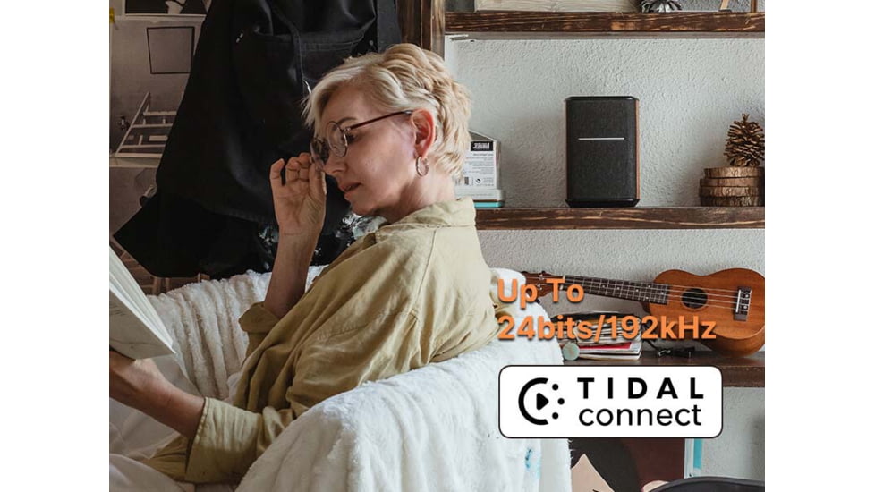 Edifier MS50A Tabletop Wi-Fi Speaker, Brown, 4005251