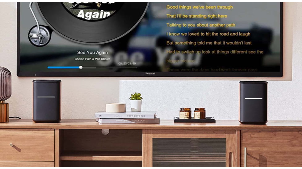 Edifier MS50A Tabletop Wi-Fi Speaker, Brown, 4005251