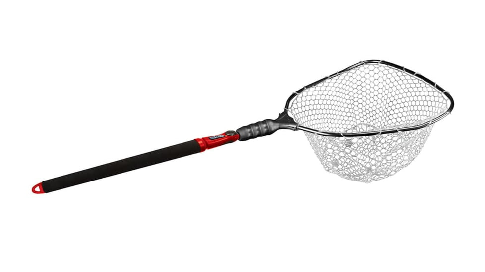 EGO S2 Large 19in Clear Rubber Net, Black/Red, Large, 72057