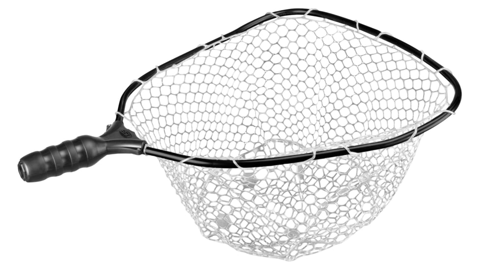 EGO S2 Large 19in Clear Rubber Net Head, Black/Red, Large, 72057A