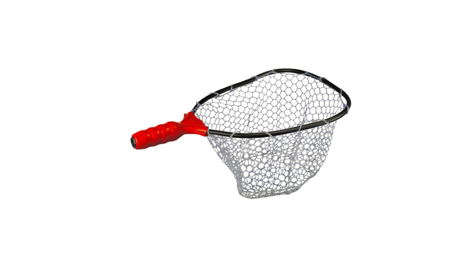 EGO S2 Small 15in Clear Rubber Net Head, Black/Red, Small, 72077A
