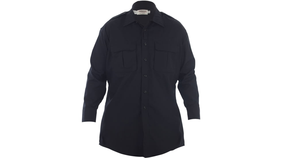 Elbeco Adu Ripstop Shirt - Long Sleeve, Midnight Navy - 5614-145-35